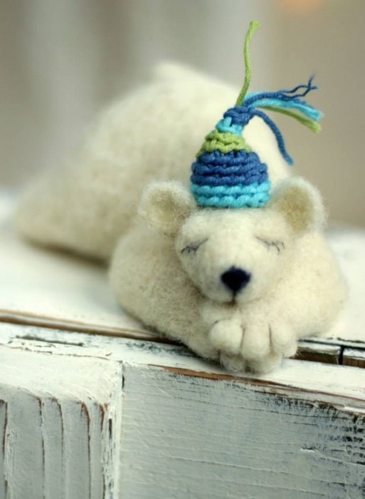 Очень милое и нежное валяние от Марианны Очень милое и нежное валяние от Марианны валяние