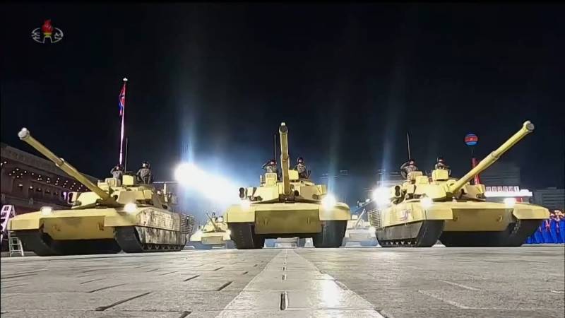 КНДР показала перспективный основной боевой танк оружие