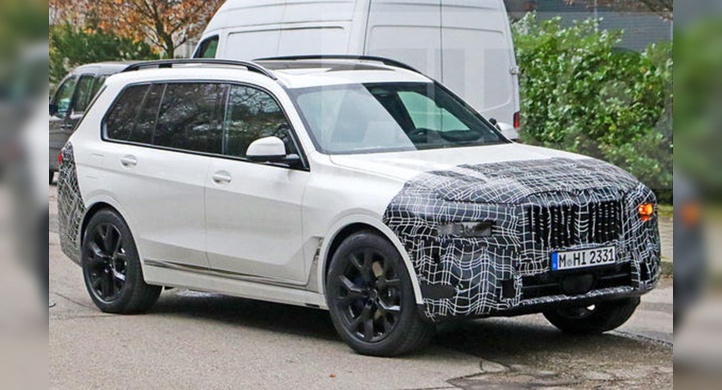 BMW X7 готовится к рестайлингу Автомобили