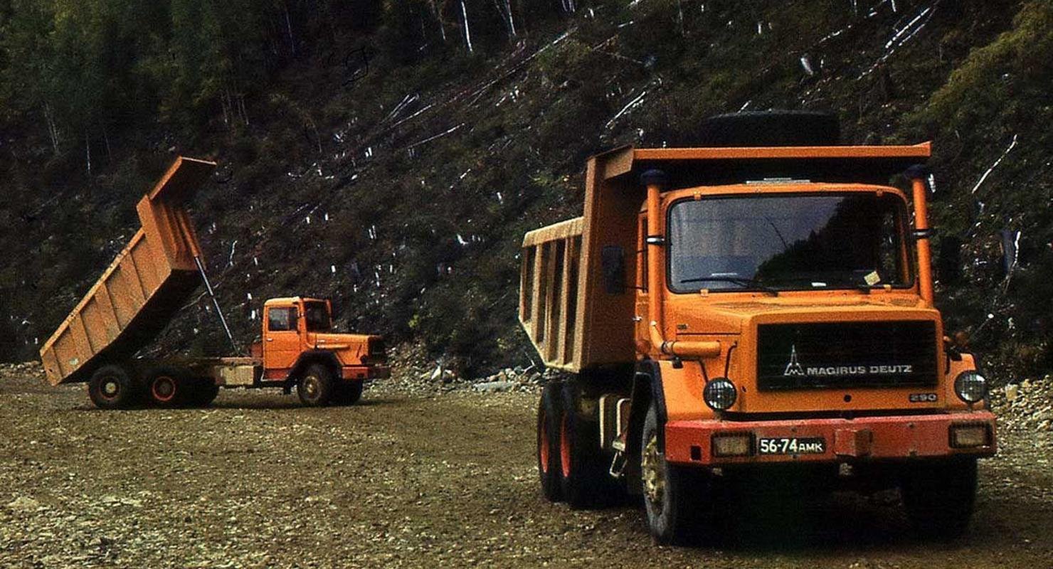 Как Magirus-Deutz в СССР БАМ строили Автомобили