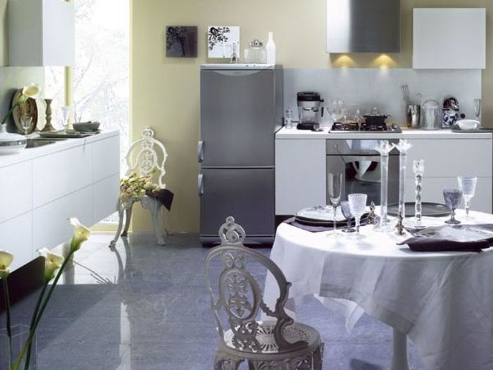 3 дизайна одной кухни: три цвета и стиля интерьер и дизайн,кухня,цвета в интерьере