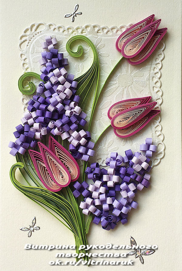 Весна в технике квиллинг, немного красоты вам в ленту Весна в технике квиллинг, немного красоты вам в ленту вдохновение