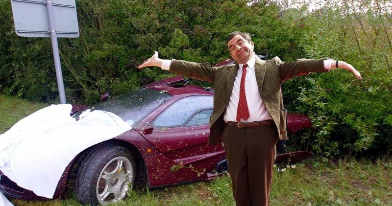 Как мистер Бин продал свой битый McLaren F1 за 12 миллионов