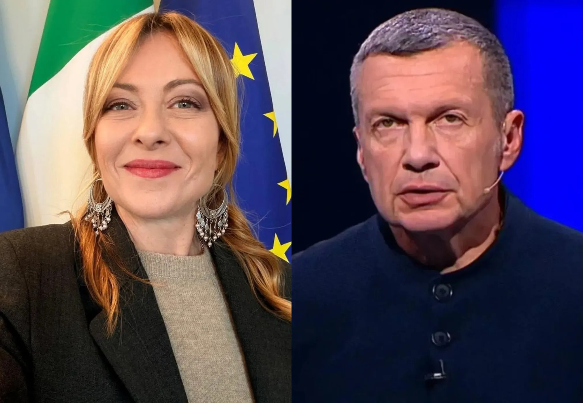Премьер-министр Италии Джорджа Мелони ответила Владимиру Соловьёву, который назвал её "шлюхой" и "фашисткой"