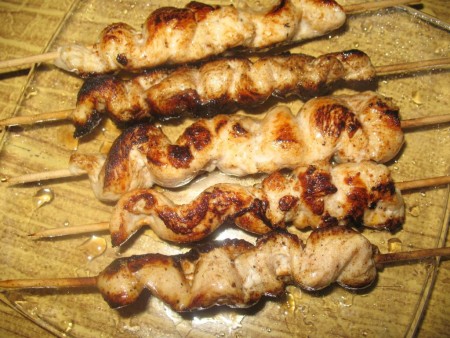 Куриные шашлычки