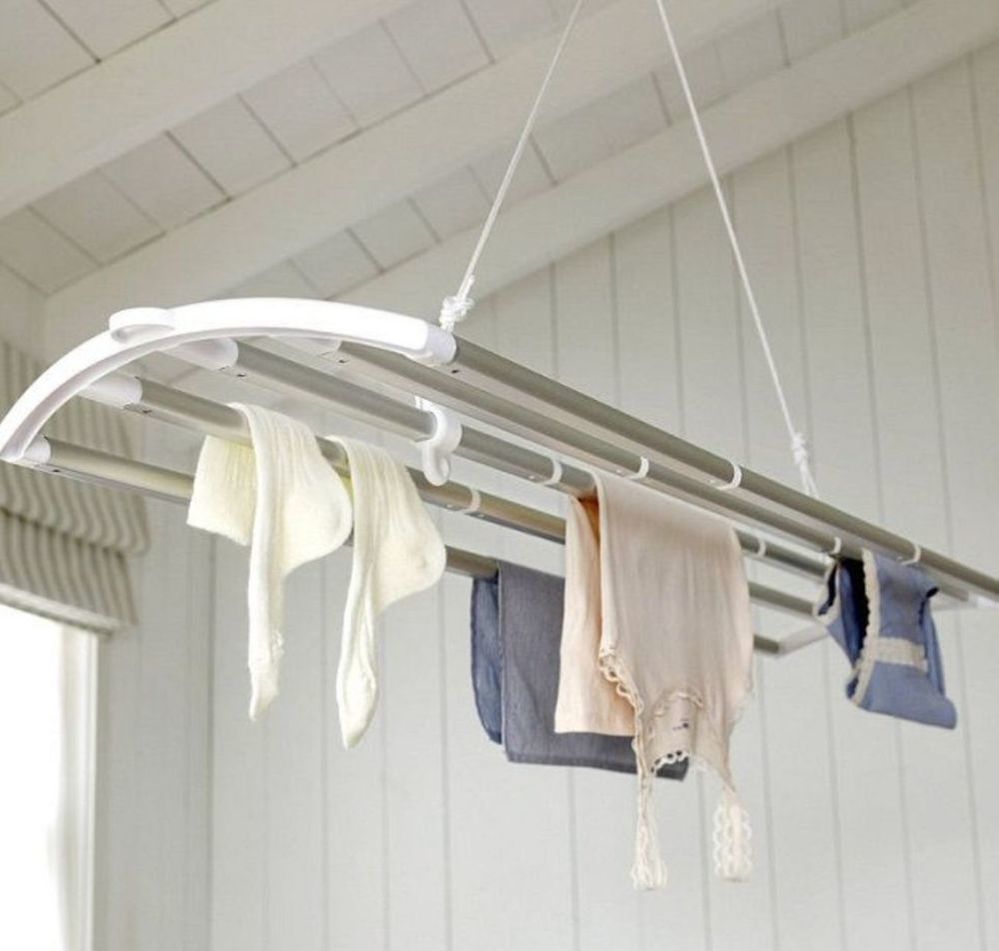 Где сушить белье в квартире красиво и удобно?  идеи для дома,полезные советы