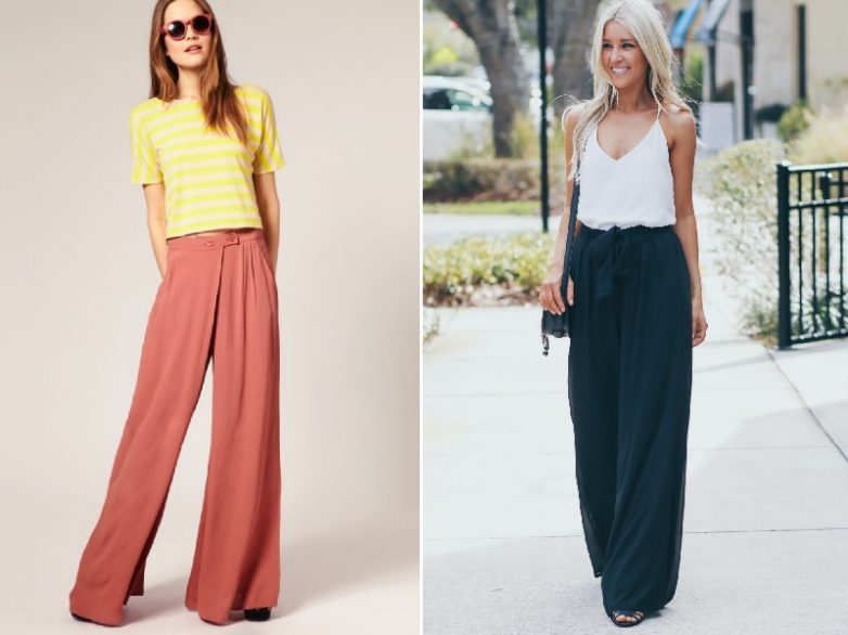 Подбираем широкие брюки Подбираем широкие брюки