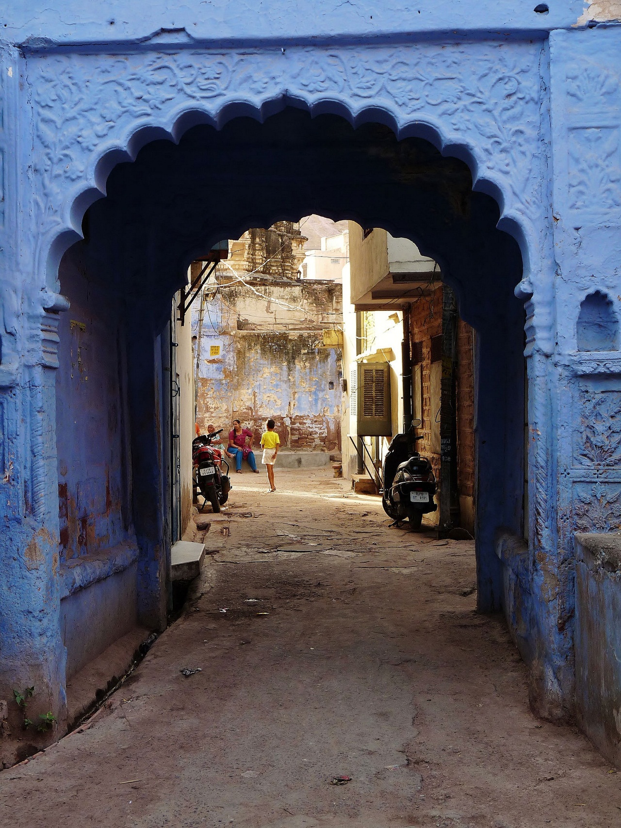 Голубой город Индии Джодхпур  архитектура,Индия,интересное,мир