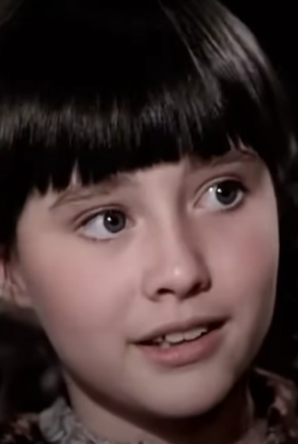 Shannen Doherty as a young Jenny Wilder in the final season of The Little House on the Prairie tv series.