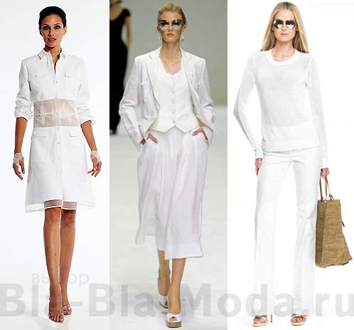 Белый цвет в моде! Модные коллекции: Chado Ralph Rucci, Dolce & Gabbana, Michael Kors