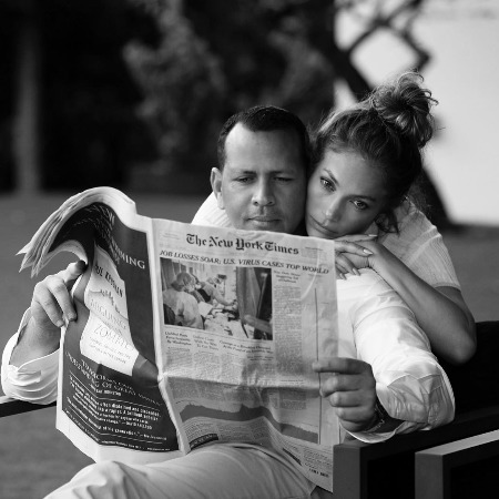 "Важно обнять тех, кого любите": Дженнифер Лопес опубликовала нежный снимок с Алексом Родригесом Звездные пары