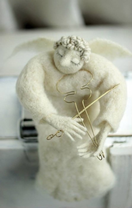 Очень милое и нежное валяние от Марианны Очень милое и нежное валяние от Марианны валяние