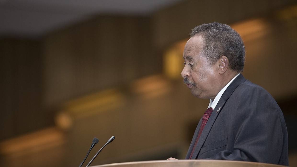 Блинкен провел телефонный разговор с премьером Судана Хамдоком