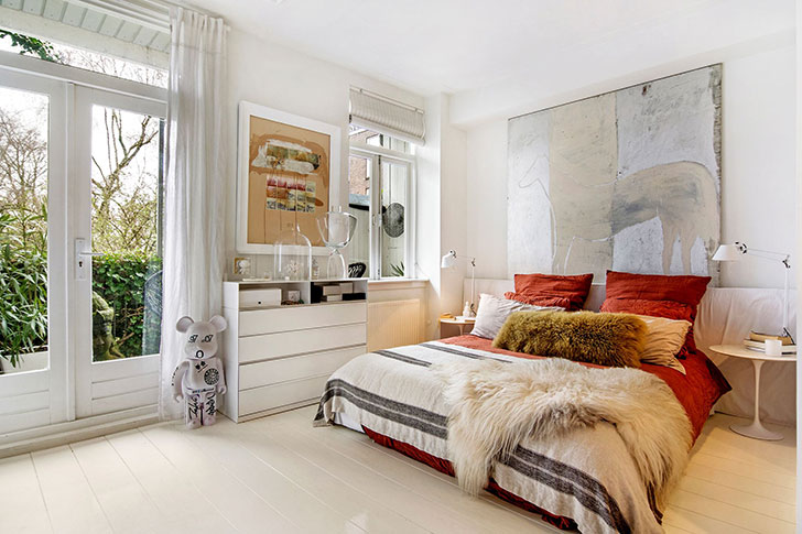 Квартира с интересным дизайном в Амстердаме Квартира с интересным дизайном в Амстердаме идеи для дома,интерьер и дизайн