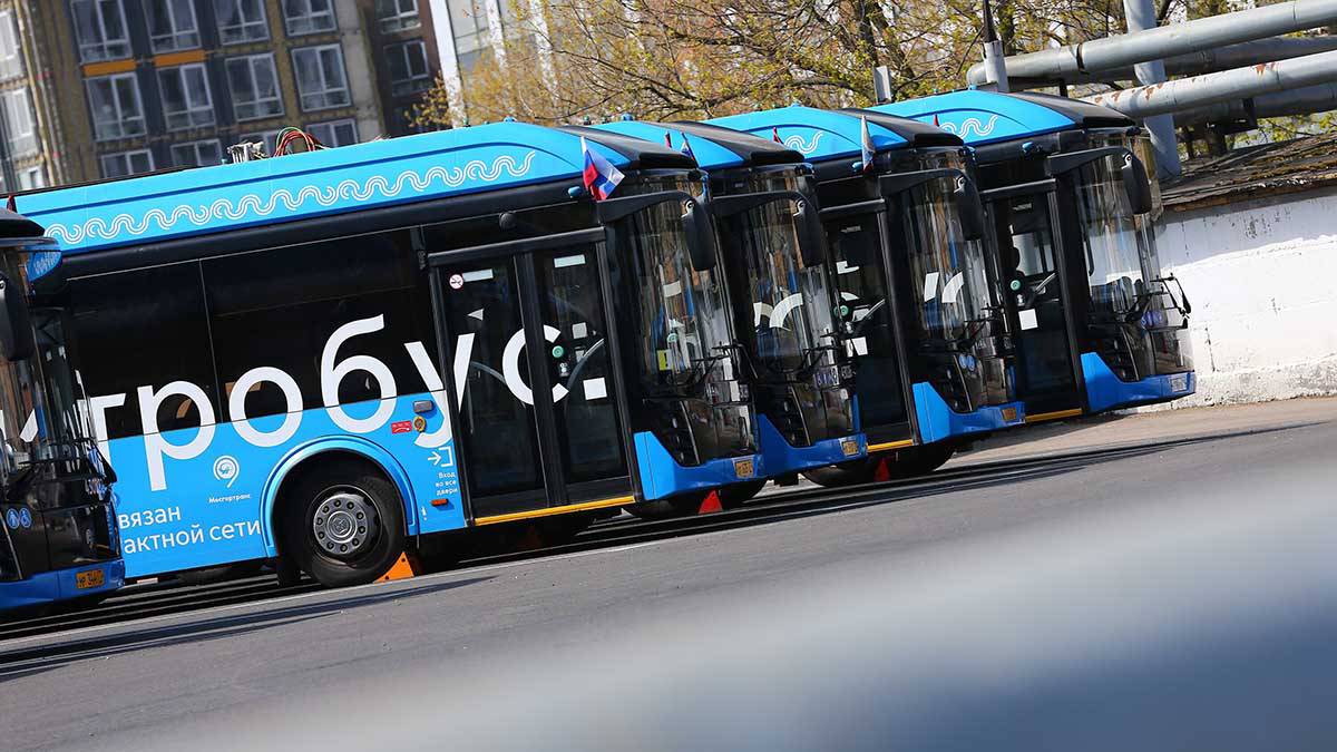 Эффективность работы электробусов в Москве повысится