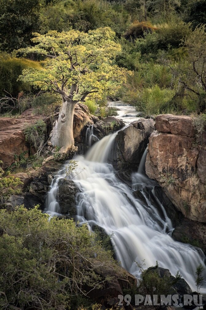 Водопады Намибии