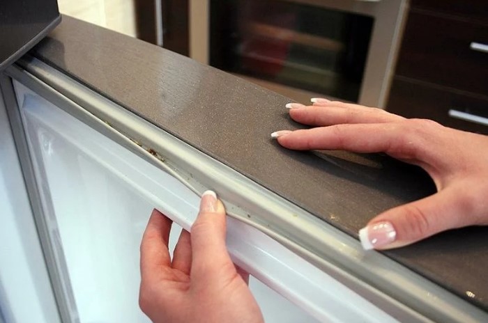 4 способа, как восстановить резинку на холодильнике, если она то и дело отходит лайфхак,полезные советы