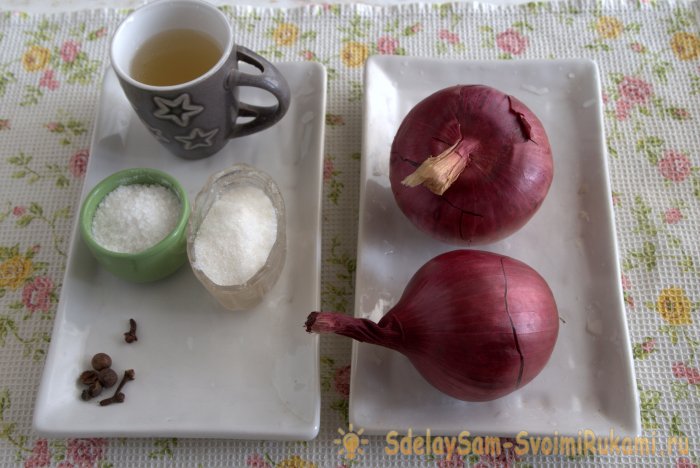 Маринованный красный лук для канапе салатов бургеров и плова