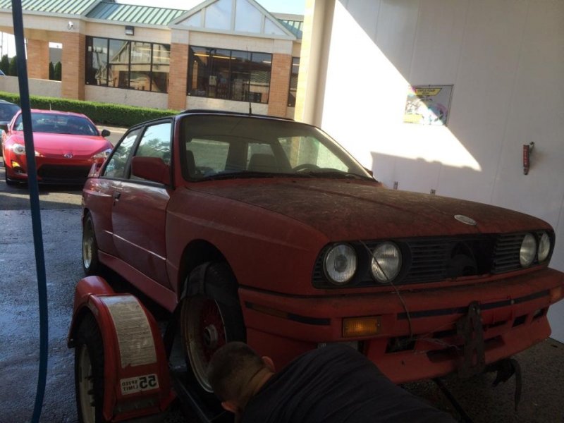Вторая жизнь - BMW E30 M3 E30, bmw, m3, восстановление, реставрация