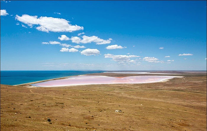 Великолепие крымского «гнилого моря» 25 фотографий озера Сиваш интересное