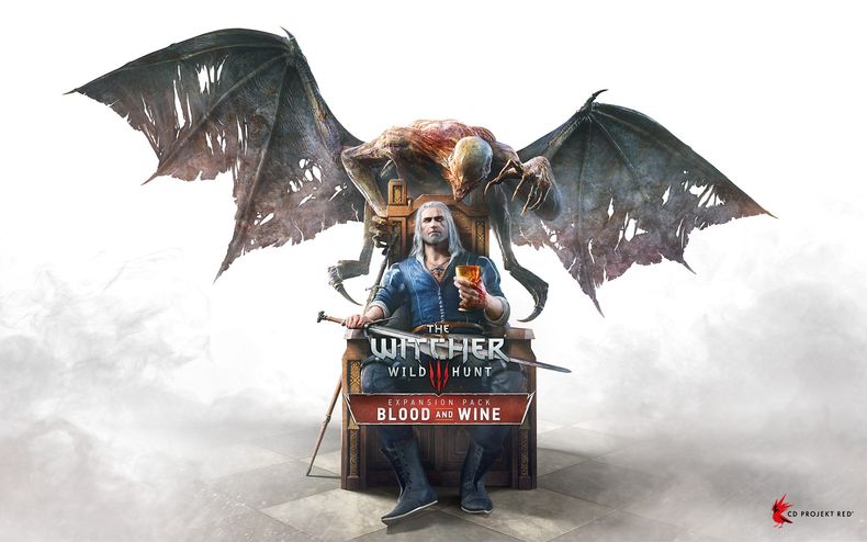 Официальный «бокс-арт» The Witcher 3: Wild Hunt — Blood and Wine