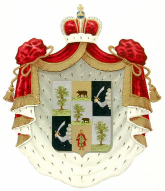 Герб князей Ромодановских