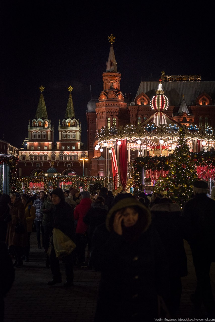 Новогодняя Москва 2018