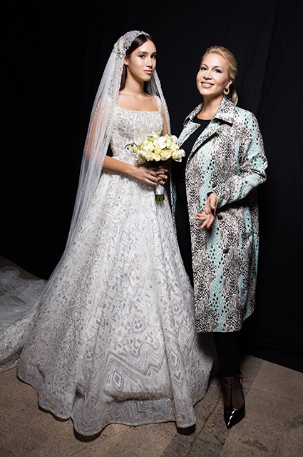 Мария Кожевникова, Инна Маликова, Татьяна Геворкян и другие на модном показе в Москве Светская жизнь