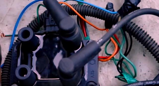 Катушка зажигания на инжекторной ваз-2107