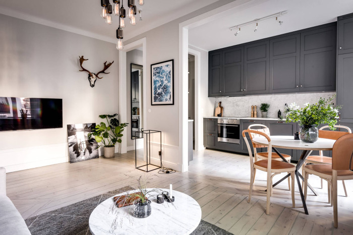 10 уловок, как обустроить небольшую квартиру, чтобы она выглядела максимально просторно идеи для дома,интерьер и дизайн