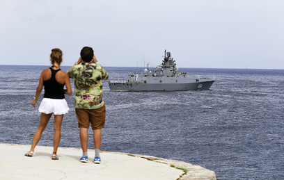 Российские военные корабли снова зайдут на Кубу