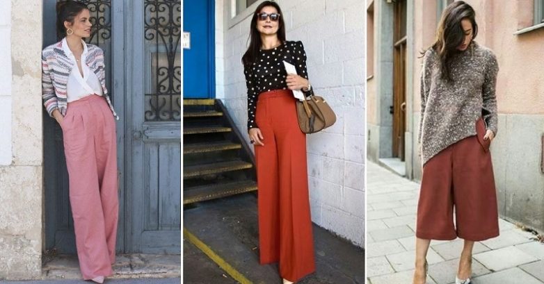 Подбираем широкие брюки