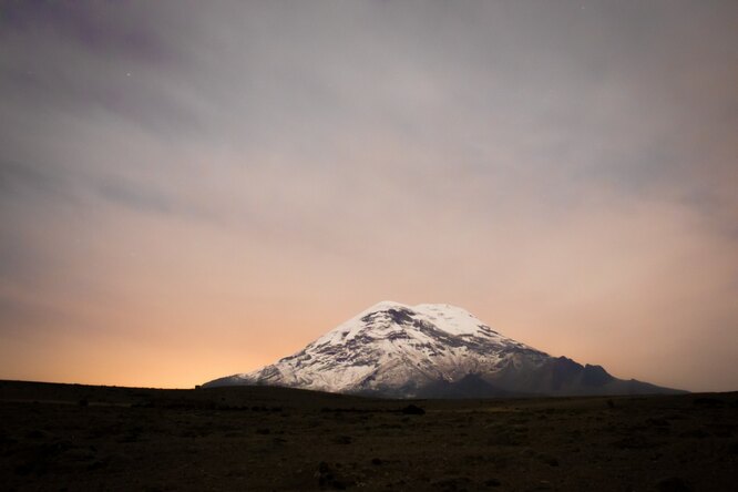 Гора Чимборасо — абсолютный рекордсмен по высоте, отсчитываемой от центра Земли