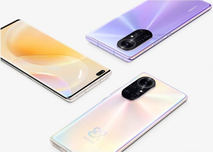 Huawei презентовала смартфоны модельного ряда Nova 8