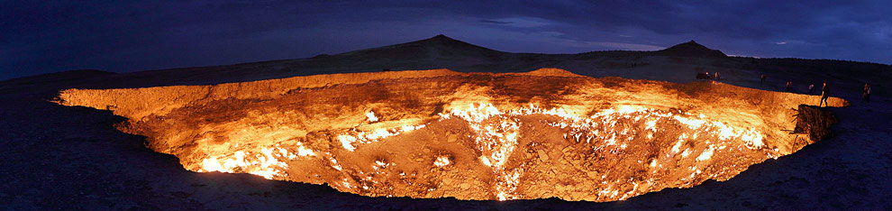 Врата ада. Туркменистан метров, кратер, кратера, Туркменистане, Туркменистан, Tormod, языки, достигают, Martha, геологи, FlydimeФото, выбраться, может, провалилась, Кликабельно, через, находятся, пламени, находится, Дарваза