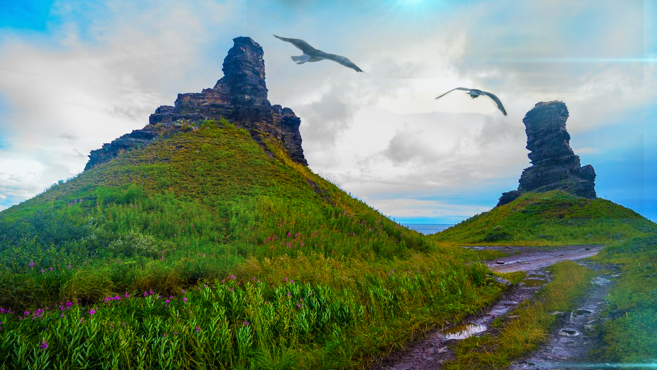 КОЛЬСКИЙ ПОЛУОСТРОВ - САМЫЕ КРАСИВЫЕ МЕСТА ОТ КАРЕЛИИ ДО РЫБАЧЬЕГО НА ВНЕДОРОЖНИКАХ.