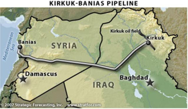 В обход Турции, под прицелом Израиля: заработает ли нефтепровод Киркук – Банияс? геополитика,г,Москва [1405113]