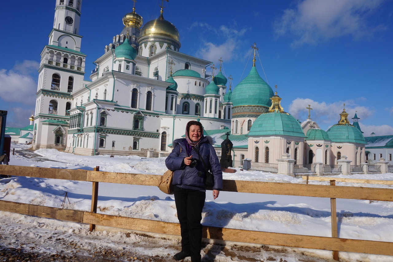 Воскресенский Новоиерусалимский монастырь зимой