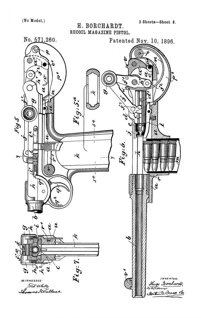 Они были первыми: пистолеты Лаумана и Борхарда Они были первыми: пистолеты Лаумана и Борхарда оружие