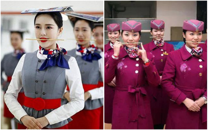 Курс молодого бойца и истязания: как готовят китайских стюардесс только, после, должны, девушки, научиться, пассажиров, которые, чтобы, красиво, правильно, улыбаться, желающих, обучения, стюардессы, салоне, самолета, непременно, также, между, нужно
