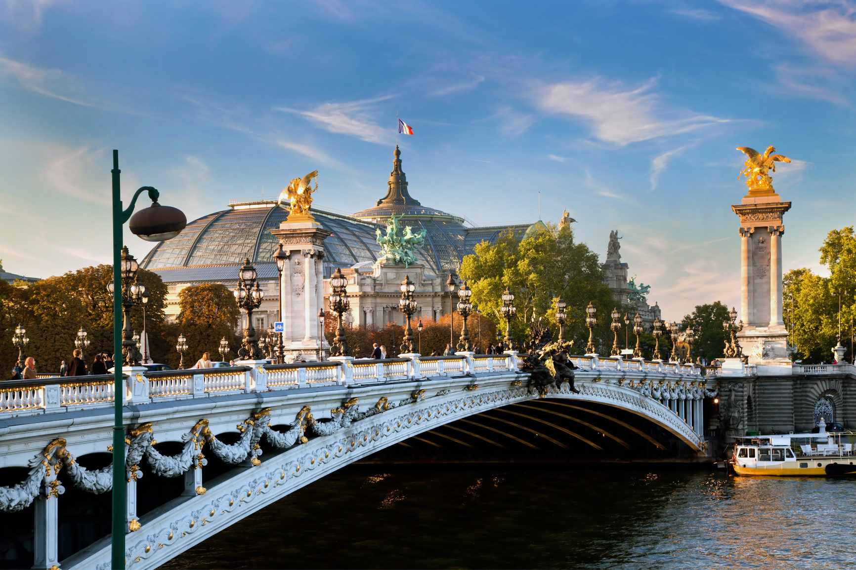 Мост Александра третьего в Париже