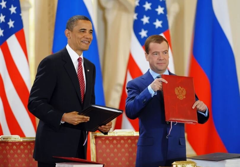 Обама и Медведев (иллюстрация из открытых источников)