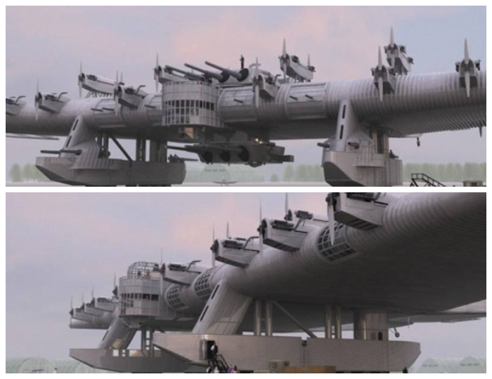 Многообещающий проект СССР «летающая крепость»