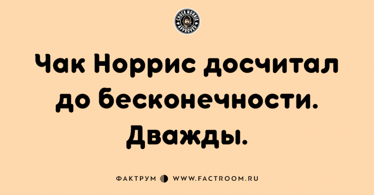 15 фактов о Чаке Норрисе, которые заставят вас поперхнуться!