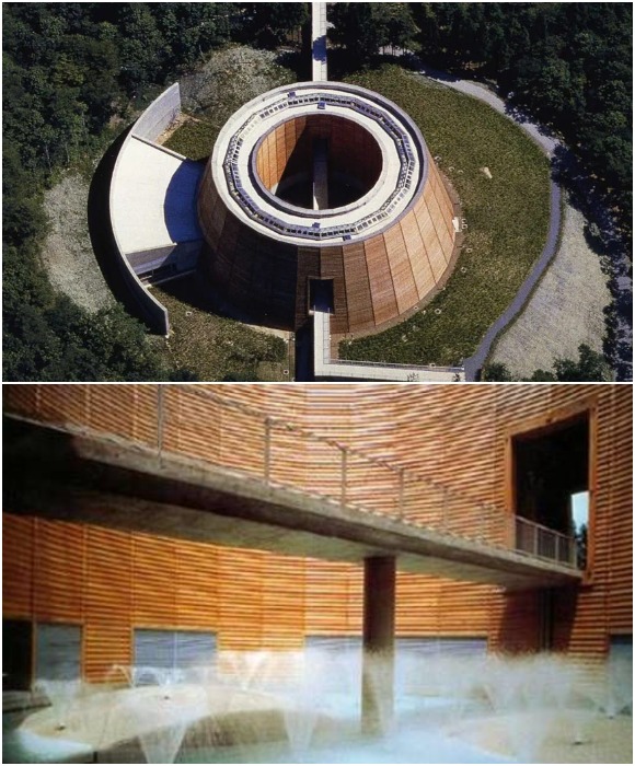 Museum of Wood Culture – яркий пример монументализма в современном деревянном зодчестве (Хёго, Япония).