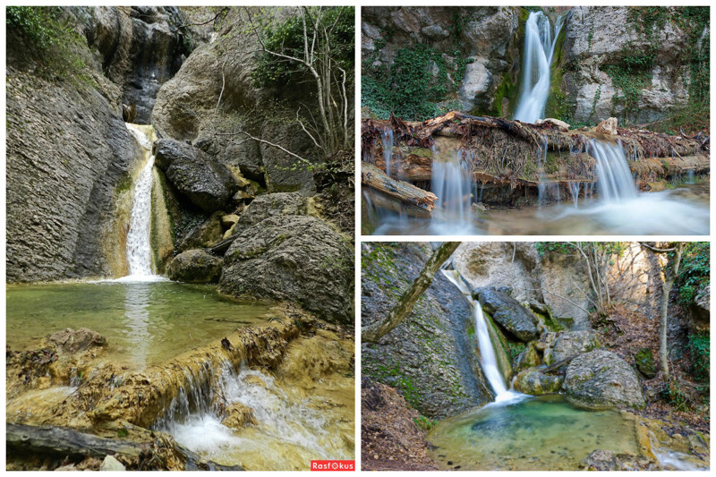 Водопад с романтическим названием Купель Дианы, расположен в ущелье Темиар интересное, красота, факты, ялта