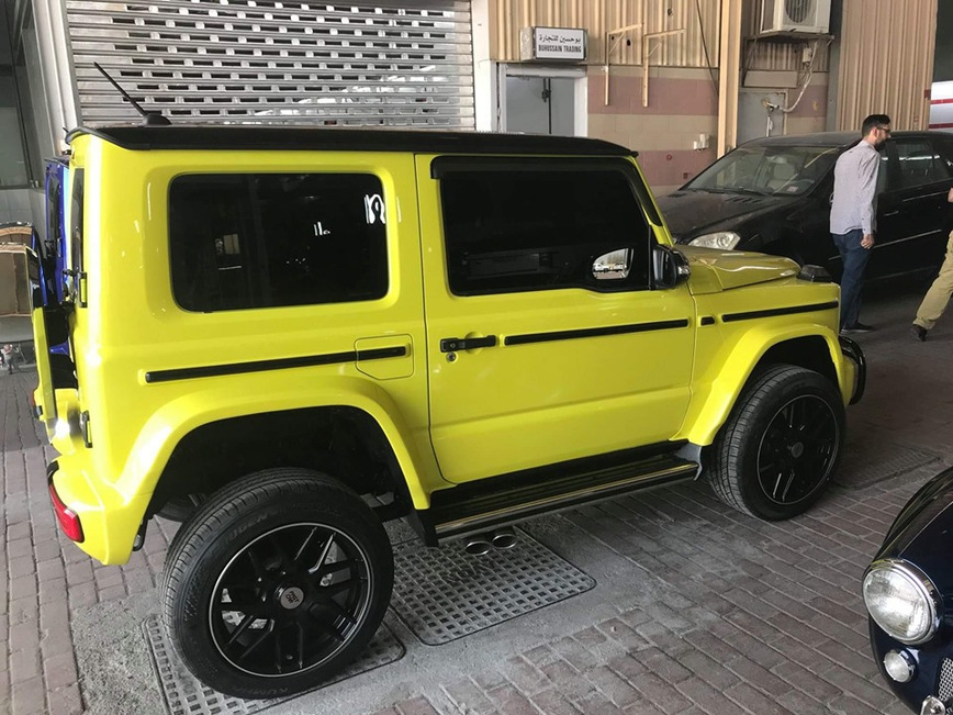 Китайский тюнер превратил Suzuki Jimny в достаточно точную реплику Mercedes-AMG G63 Китайский тюнер превратил Suzuki Jimny в достаточно точную реплику Mercedes-AMG G63 Марки и модели,тюнинг