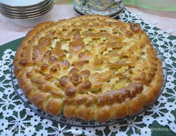 Московский пирог с вареньем кулинария,русская кухня,сладкая выпечка