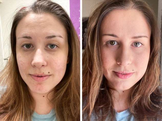 15+ девушек до и после нанесения естественного макияжа