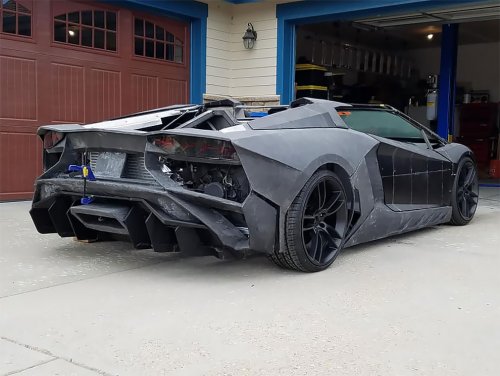 Собственный Lamborghini, построенный с помощью 3D-принтера автомобили,новости,проекты